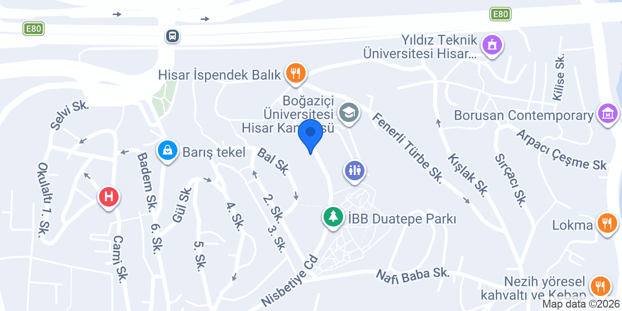 Etiler Oto Kiralama konumu