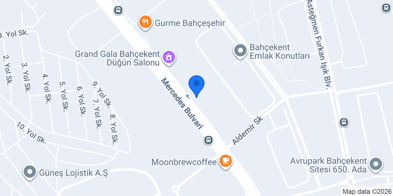 Atom Klima Mühendislik konumu