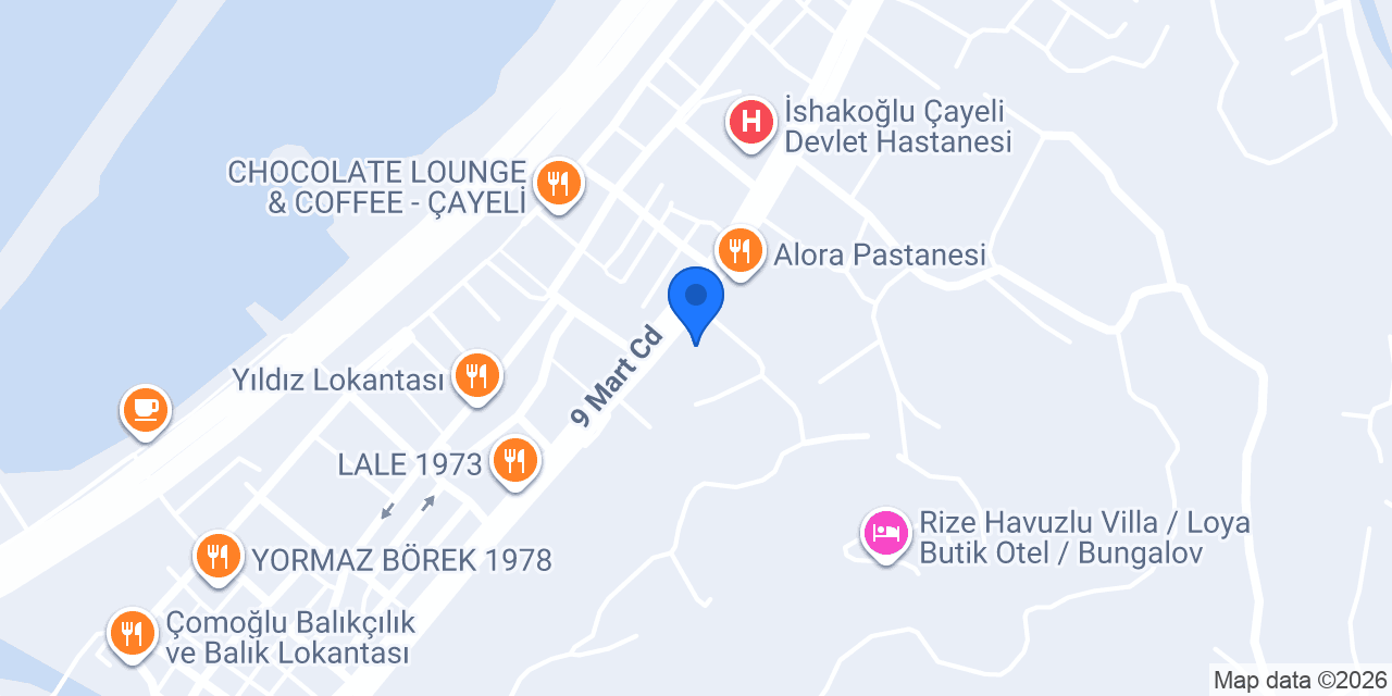 cayeliprenskale konumu
