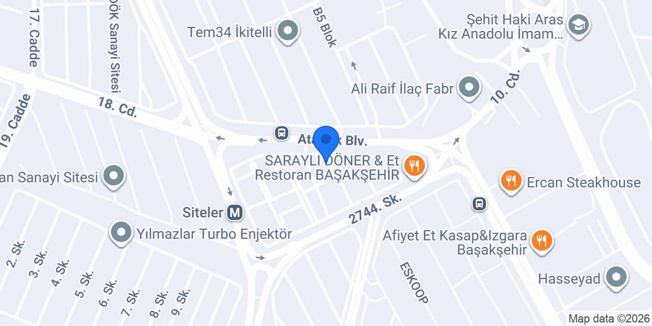 AVRUPA FRİGOFİRİK konumu