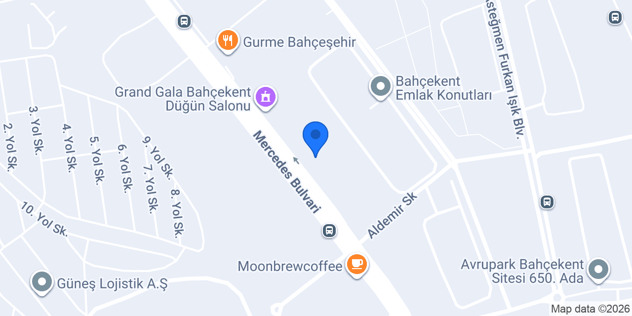 Bahçekent Copy ve Baskı Merkezi konumu