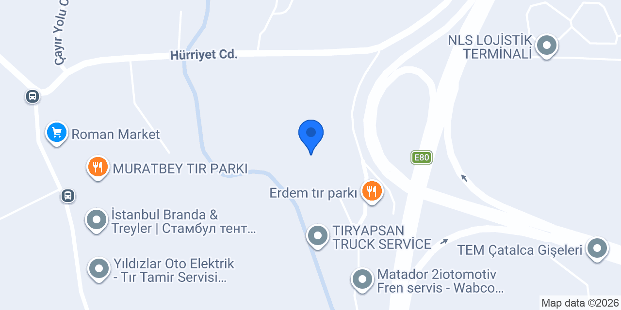CEM OTO EGZOS konumu