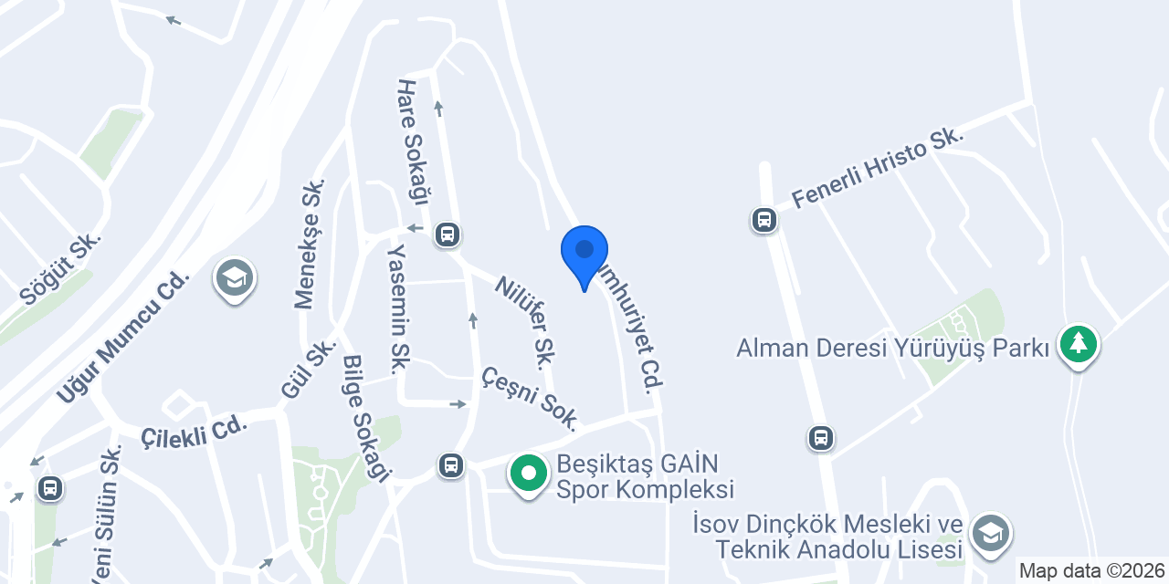 Beezone Studio Etiler konumu