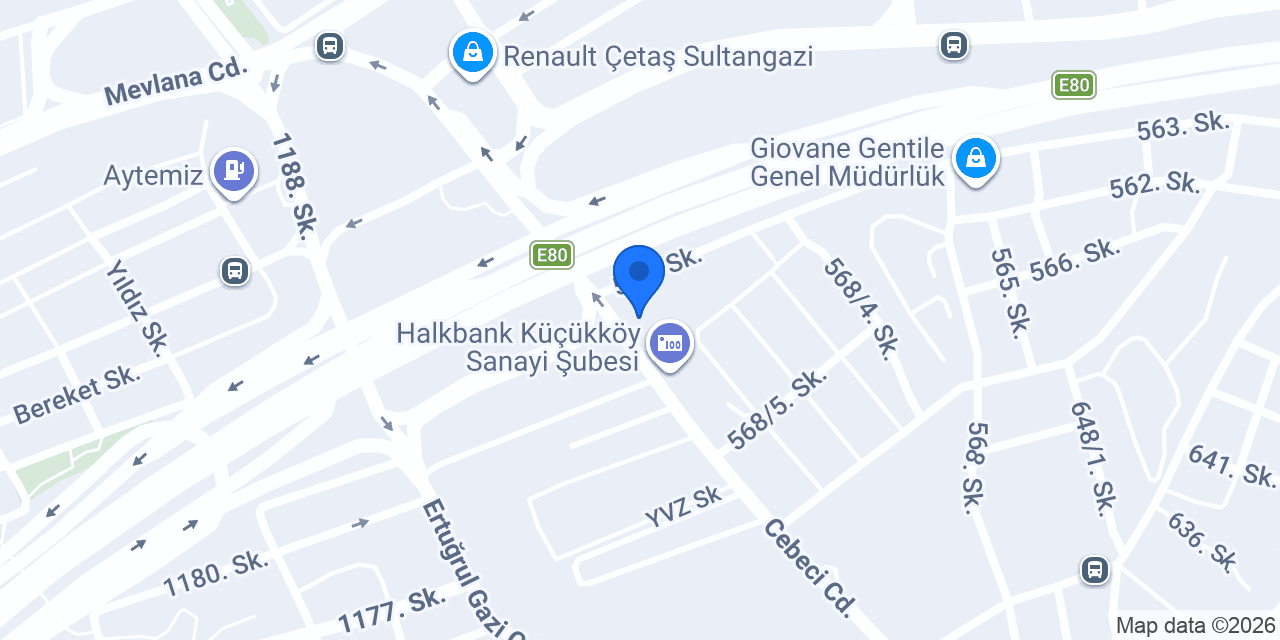 Ceylan Bronz - Fabrika Aydınlatma Küçükköy konumu