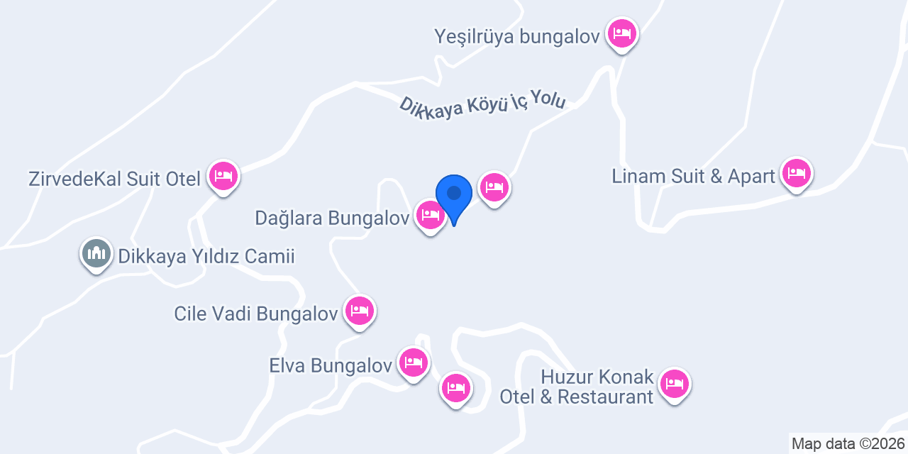 Keyf-i Seyran Dağ Evleri konumu