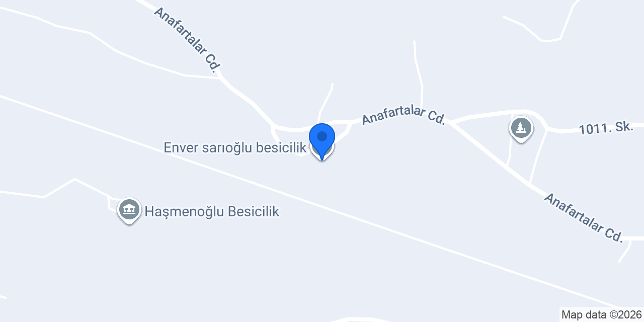 Enver sarıoğlu besicilik konumu