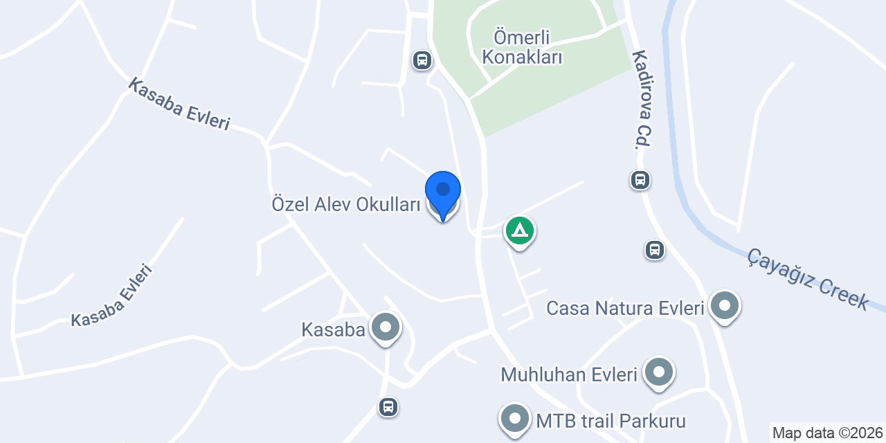 Özel Alev Okulları konumu