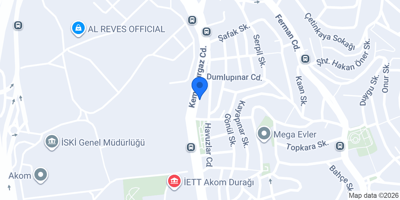 Nam Mobilya Dekorasyon konumu