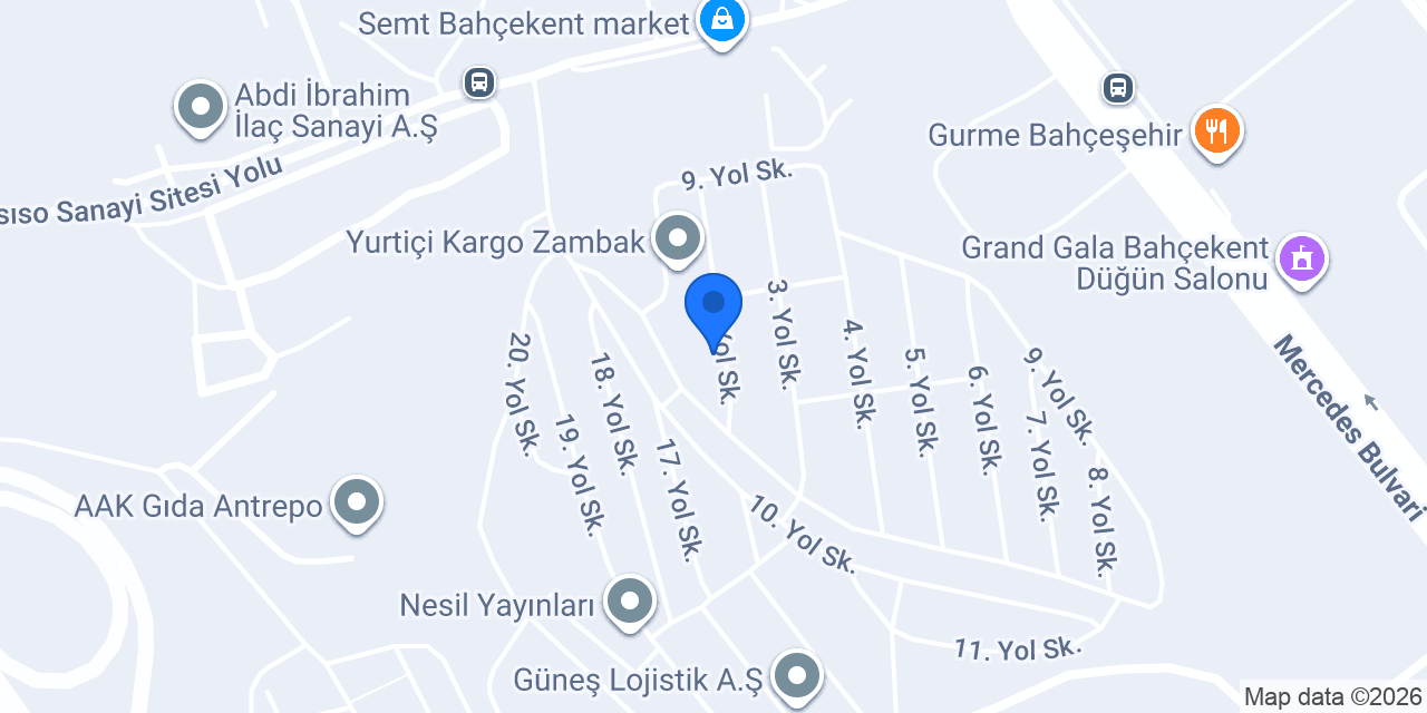 Isoweir – Star Boya ve Kimya San. Tic. Ltd. Şti. konumu