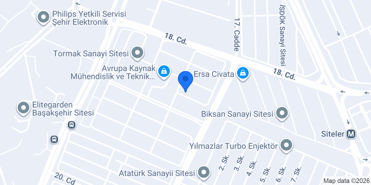 Civanlar Makina konumu