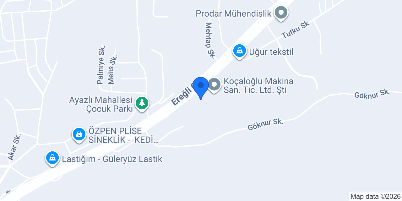 Akcakoca Otomotiv (Akgün Group) konumu