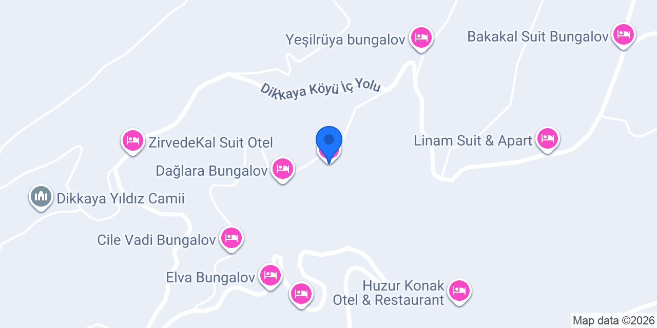 camellia dağ evleri konumu