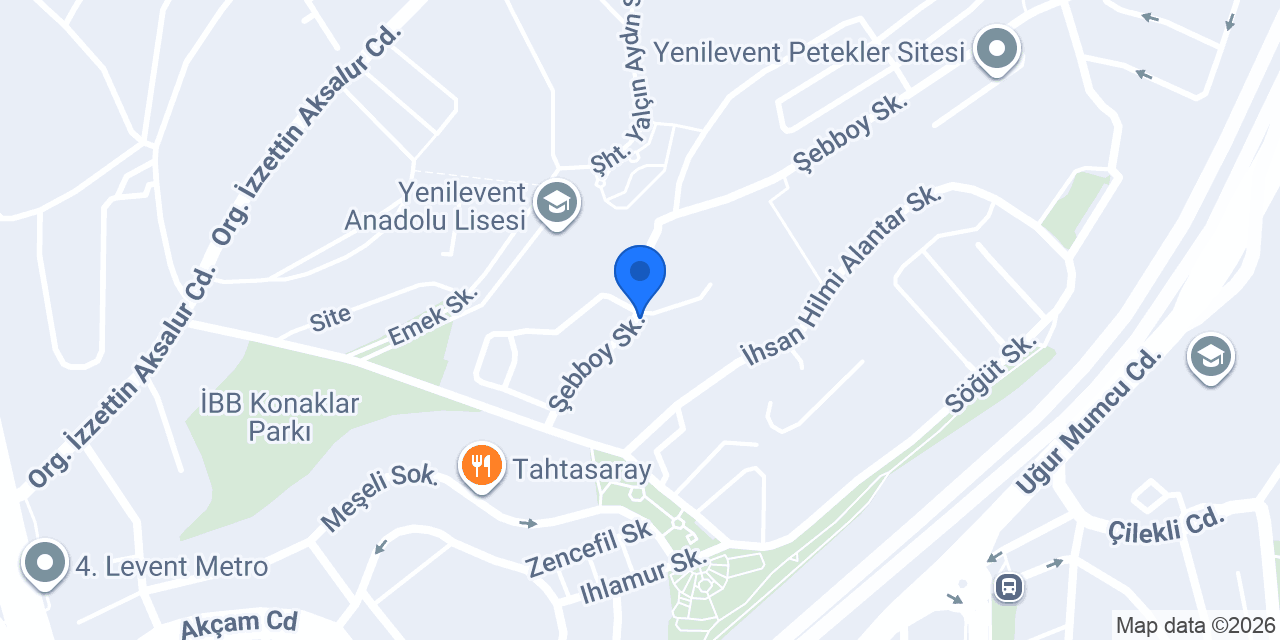 4.levent Konak Taksi konumu