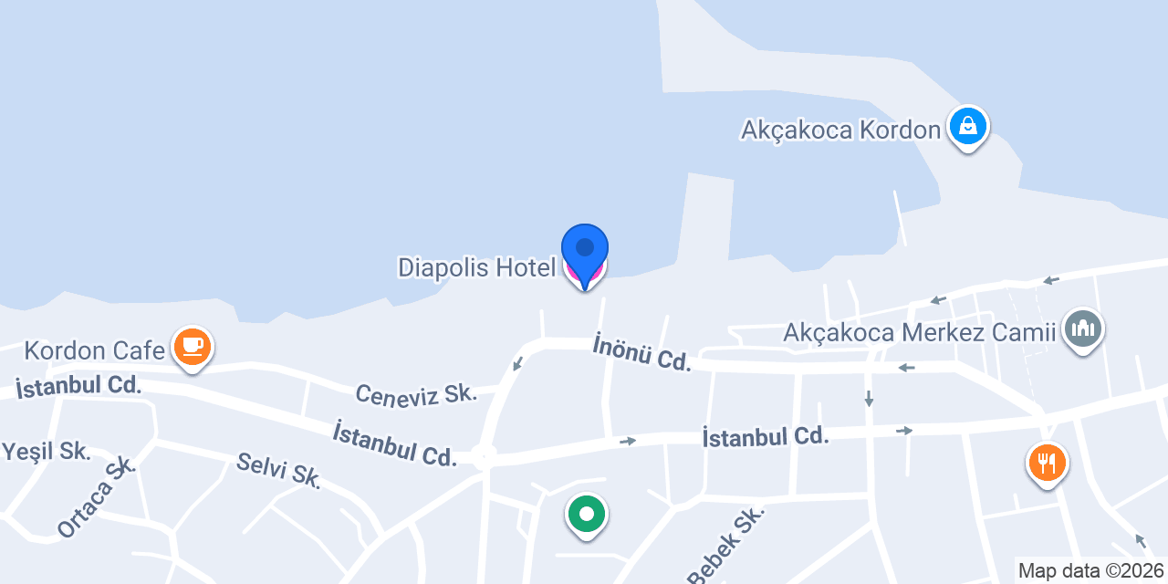 Diapolis Hotel konumu