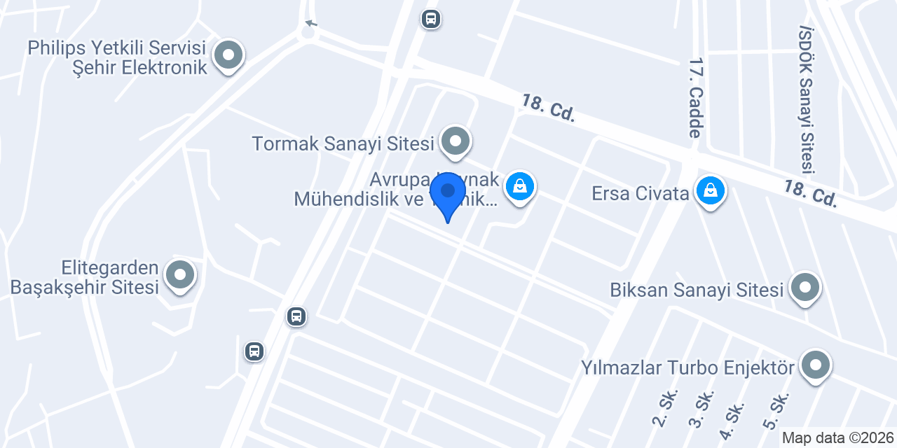 Abana Teknik Hırdavat konumu