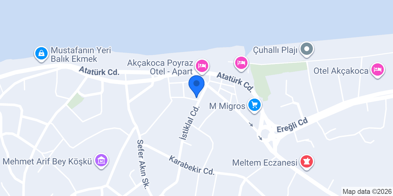 Akçakoca Kokoreç Izgara Salonu konumu