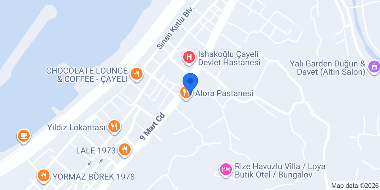 Asya Çiçekevi konumu