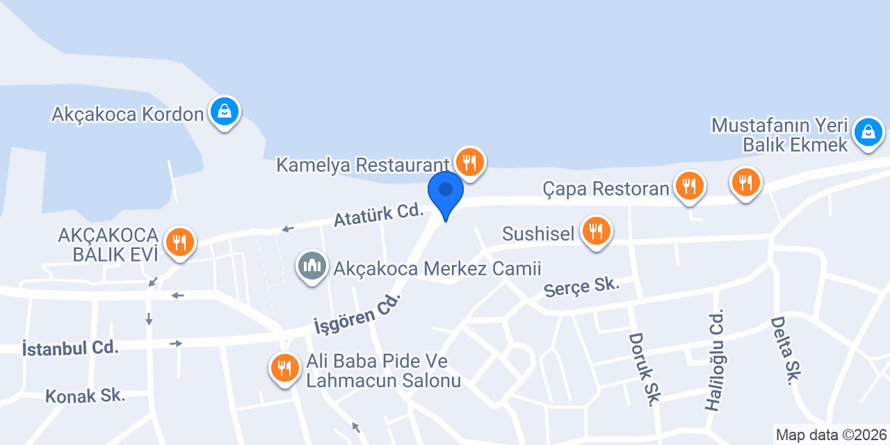 Akçakoca Pet Paradise konumu