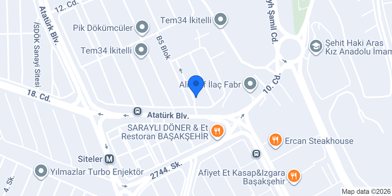 Bereket Büfe konumu