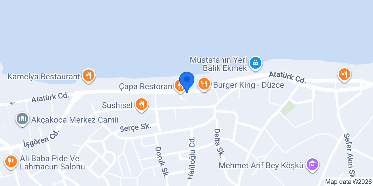 Cafe Özlem konumu