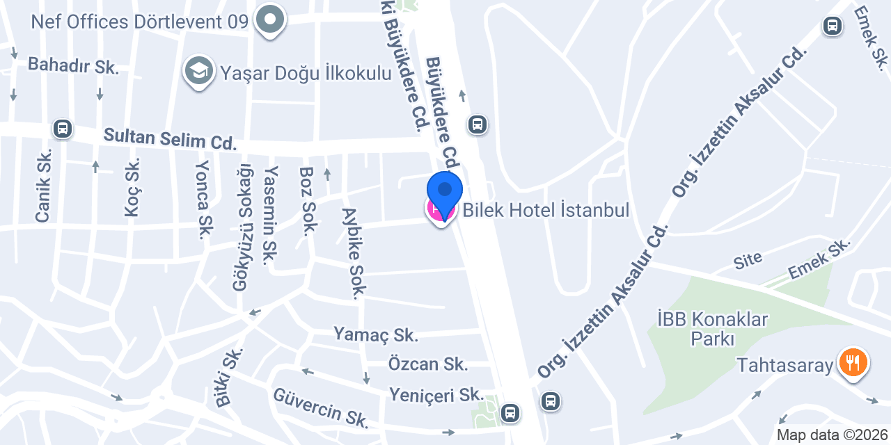 Emlak Katılım Levent Sanayi Şubesi konumu