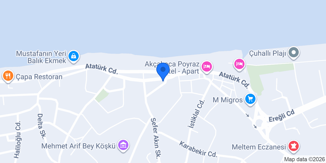Akçakoca 2 Nolu Aile Sağlık Merkezi konumu