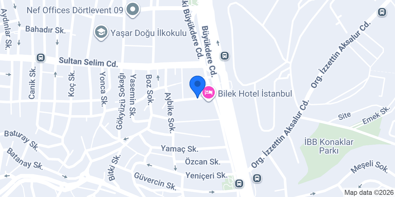 Aktüel Ofis Malz.Paz.Tic.A.Ş. konumu