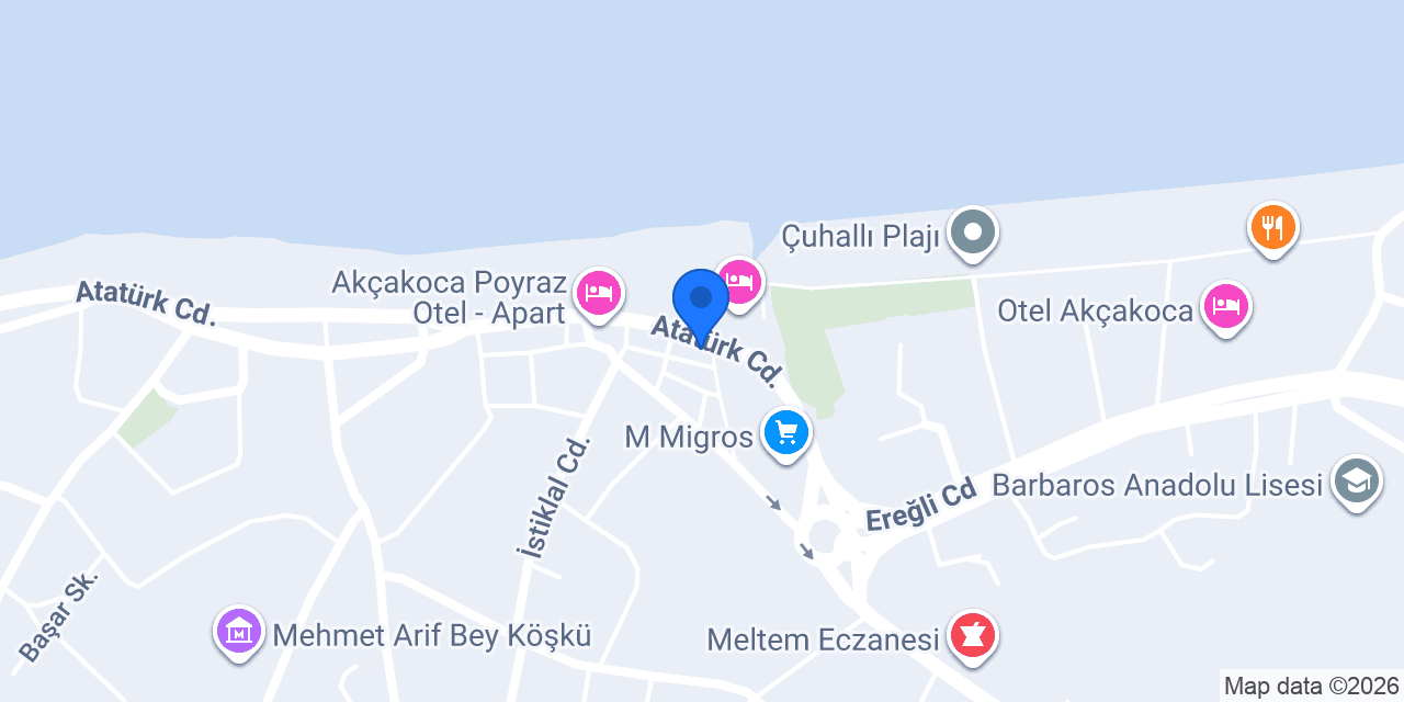 Akçakoca Emlak Uzmanı konumu