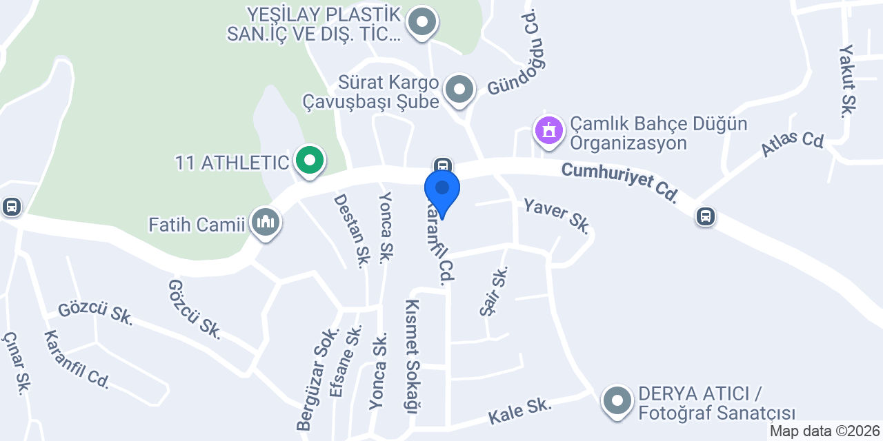 Koçbey Aqua SU konumu