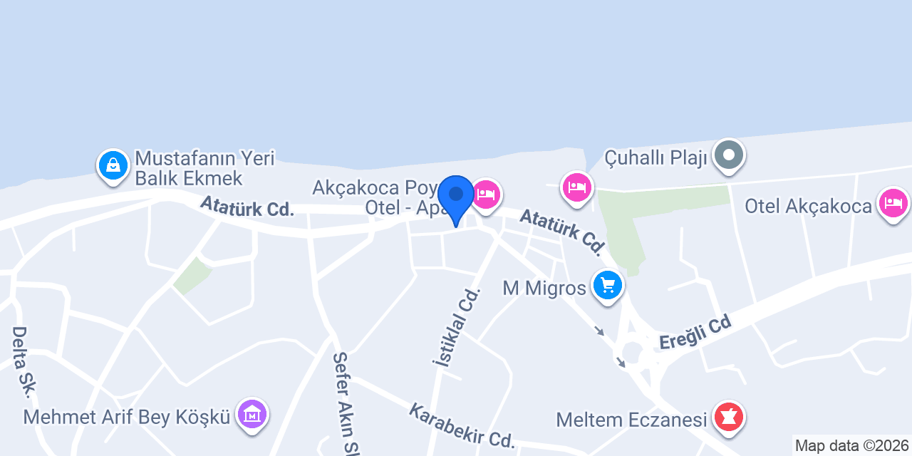 Akçakoca Fit Station konumu