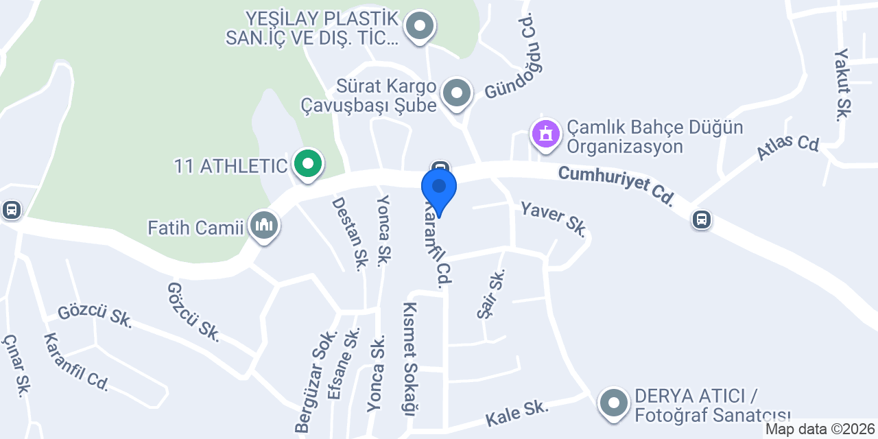 Beykoz Çubuklu su/ çavusbası bayii konumu