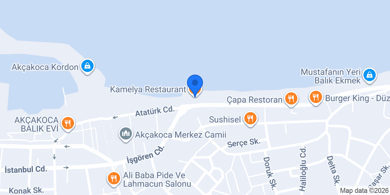 Kamelya Restaurant konumu