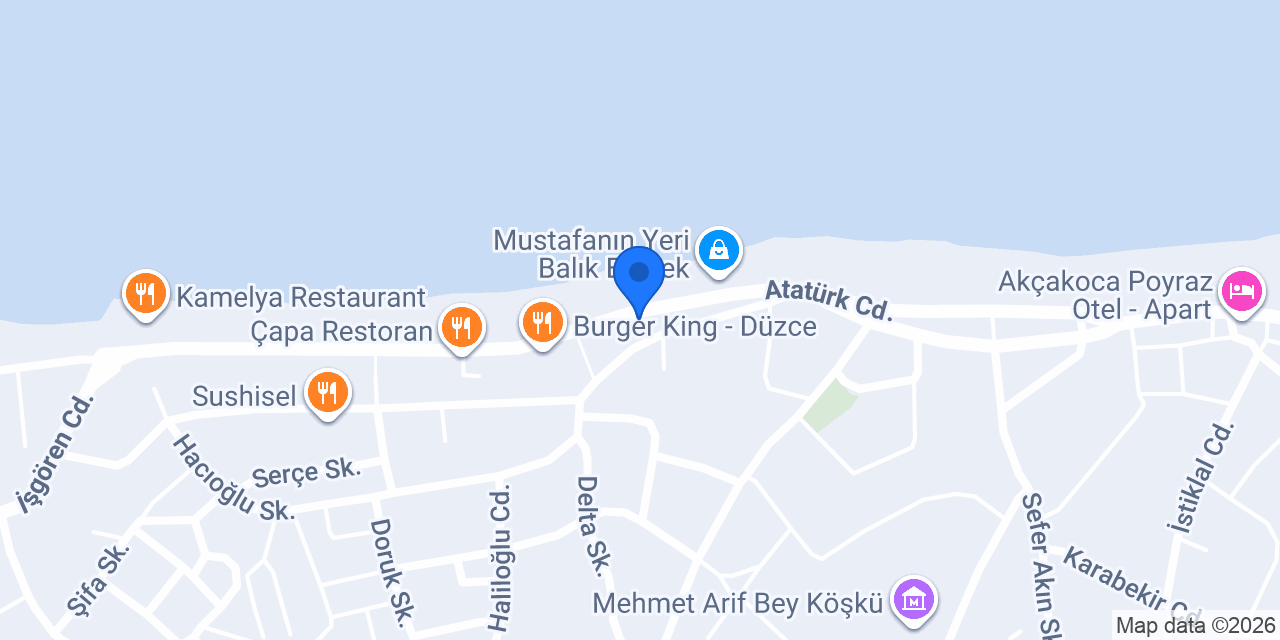 Tacos Dünyası konumu