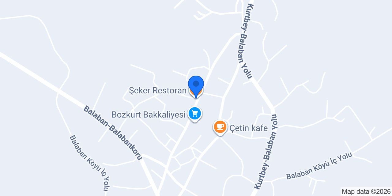 Şeker Restoran konumu