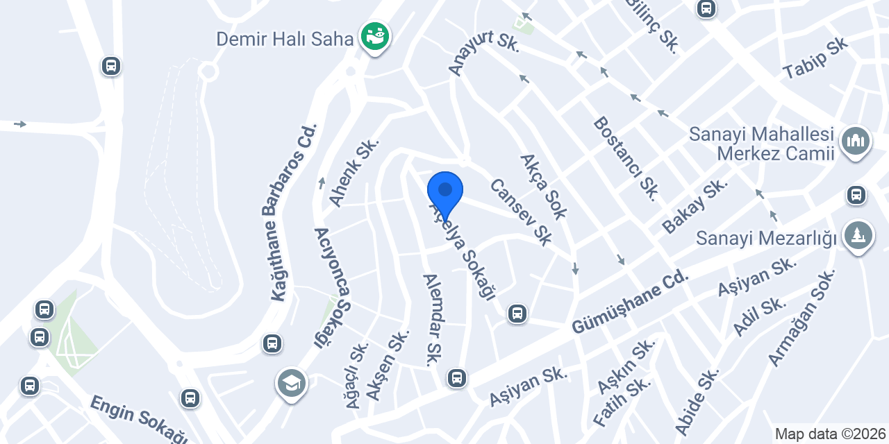 Okyay Sahaf konumu