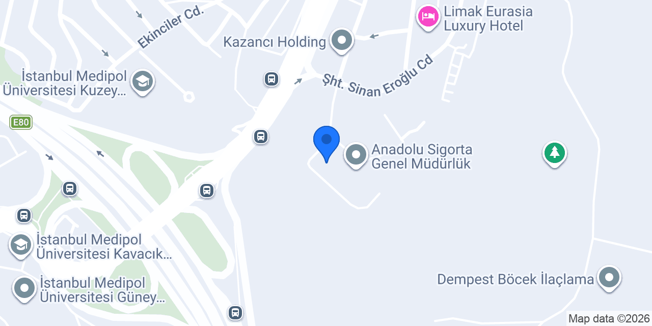 Kreactif Medya Tasarım konumu