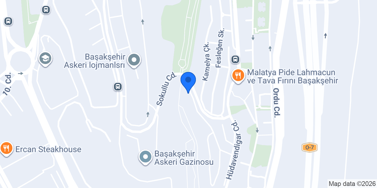 Başakşehir Vadi Park Site Girişi konumu