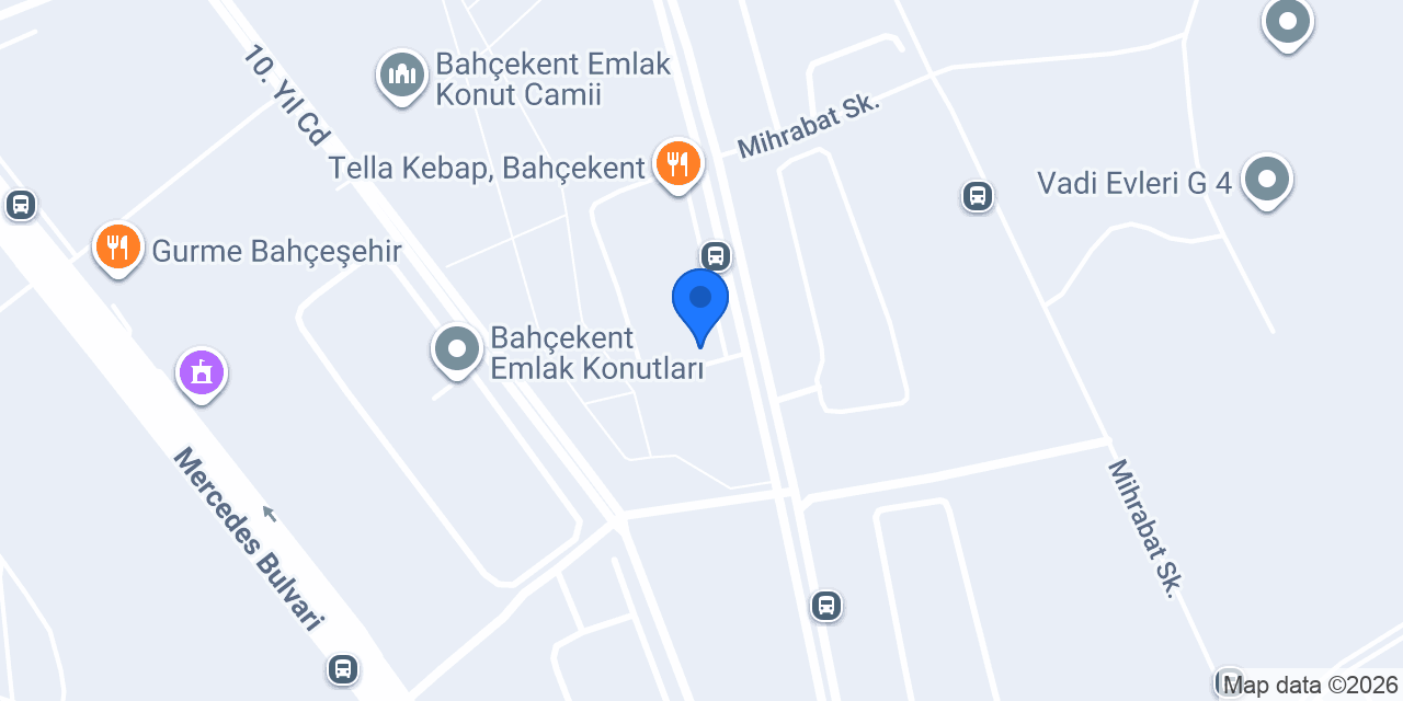 DHL eCommerce - Bahçekent Şubesi konumu