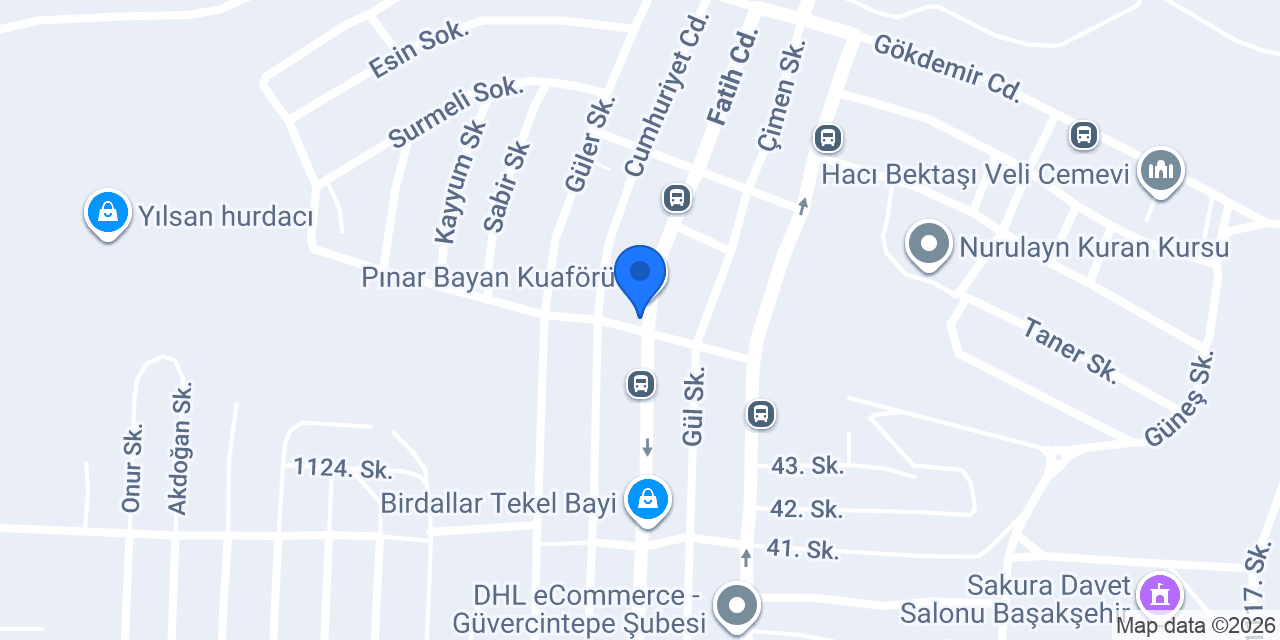 Pnr Beauty Studio konumu