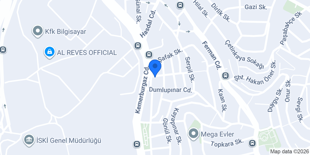 KAĞITHANE TESİSAT konumu