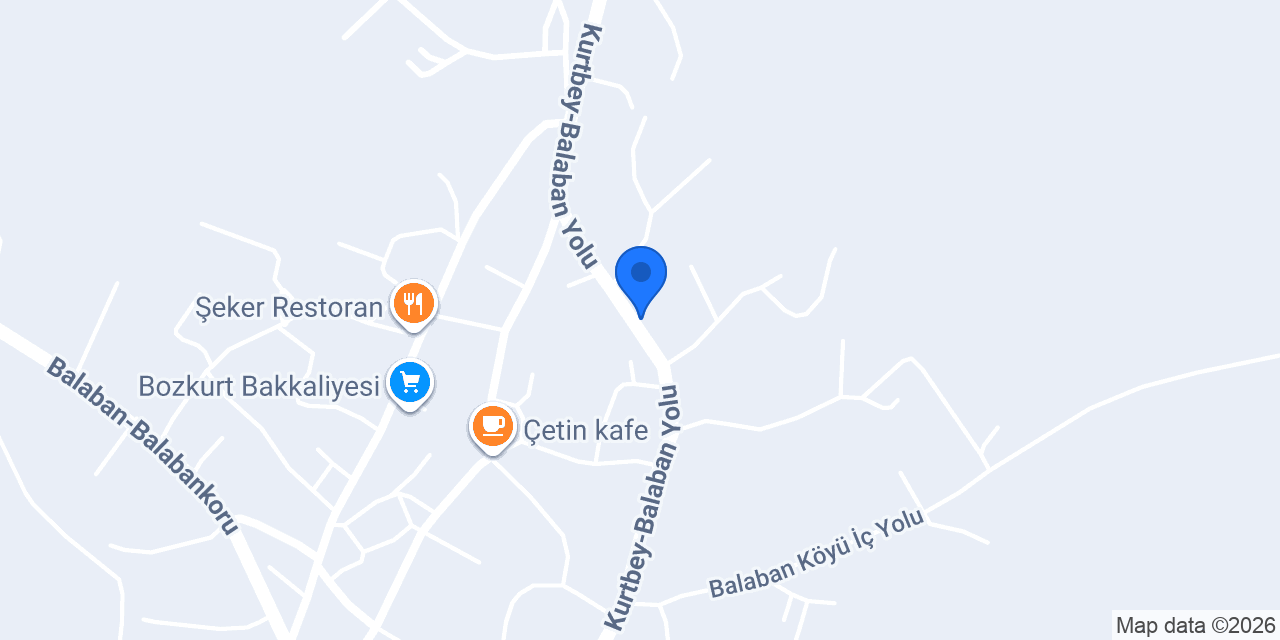 Balaban Köyü Muhtarlığı konumu