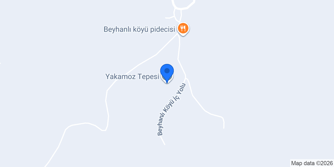 Yakamoz Tepesi konumu
