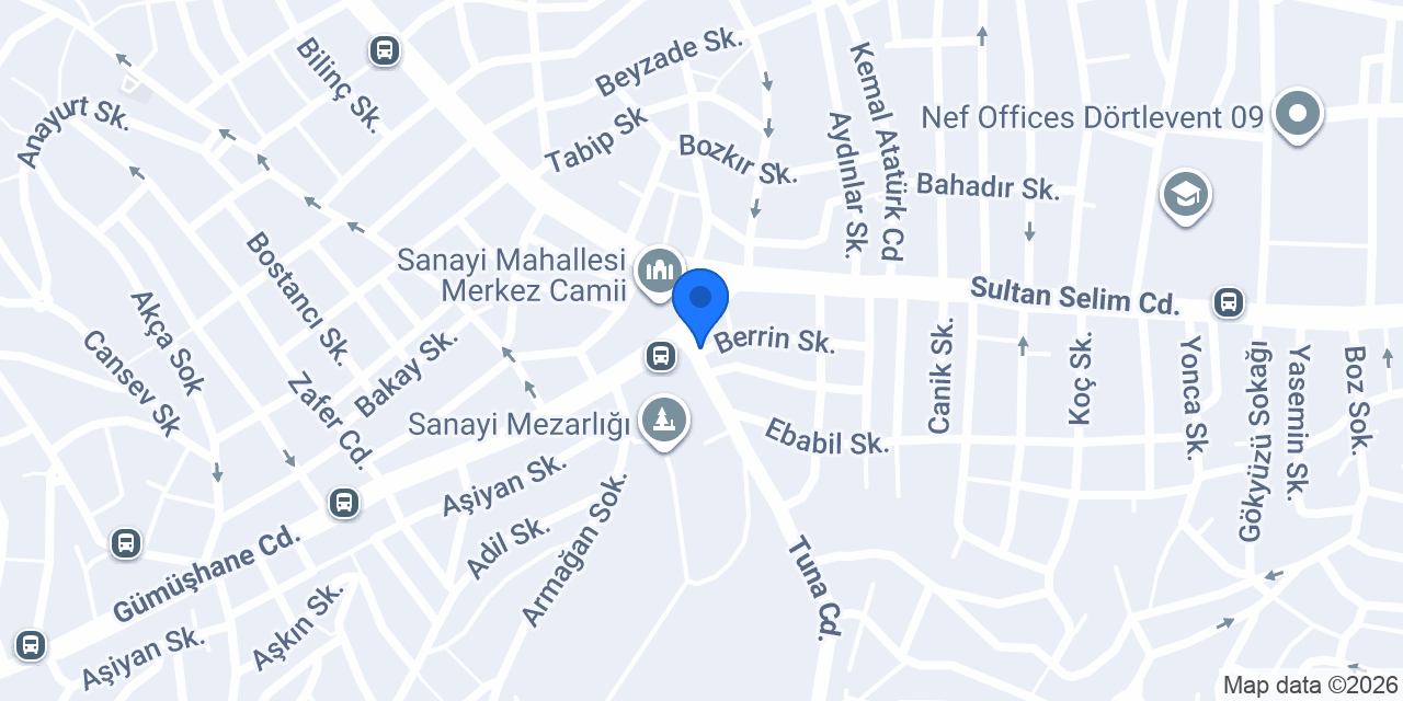 Çınar Elektrik konumu
