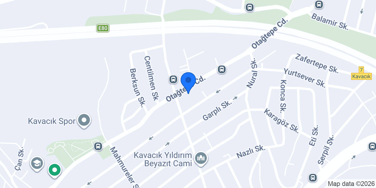 Gazoz Optik konumu