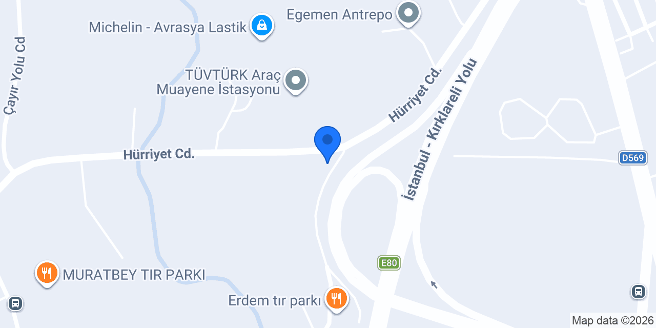 Sezercan Oto konumu