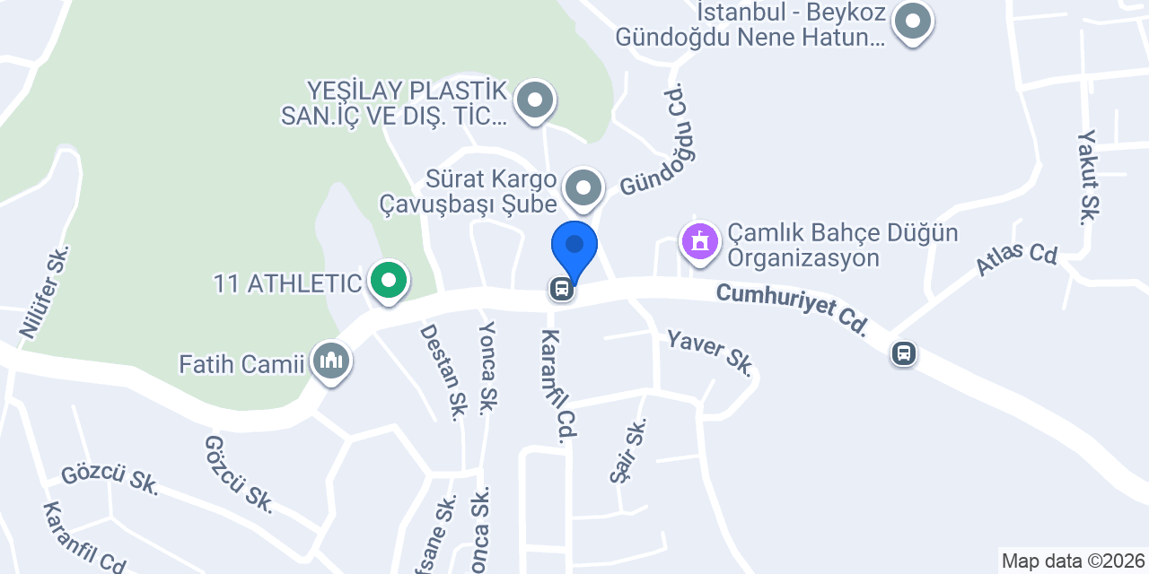 Beykoz Eczanesi konumu