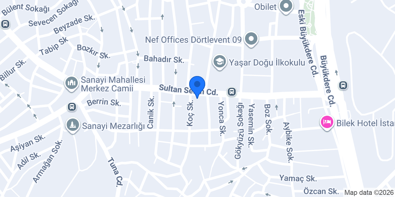 Muzaffer Uslu Kuaför konumu