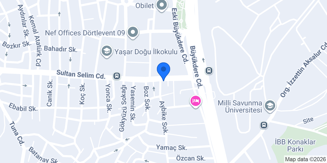 Ulya Psikoloji Merkezi konumu