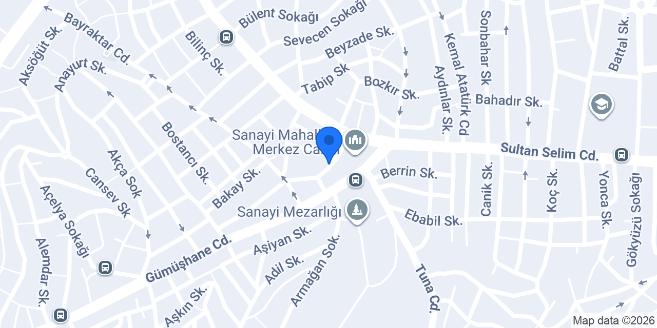Sanayi Taşçı Anahtar Çilingir konumu