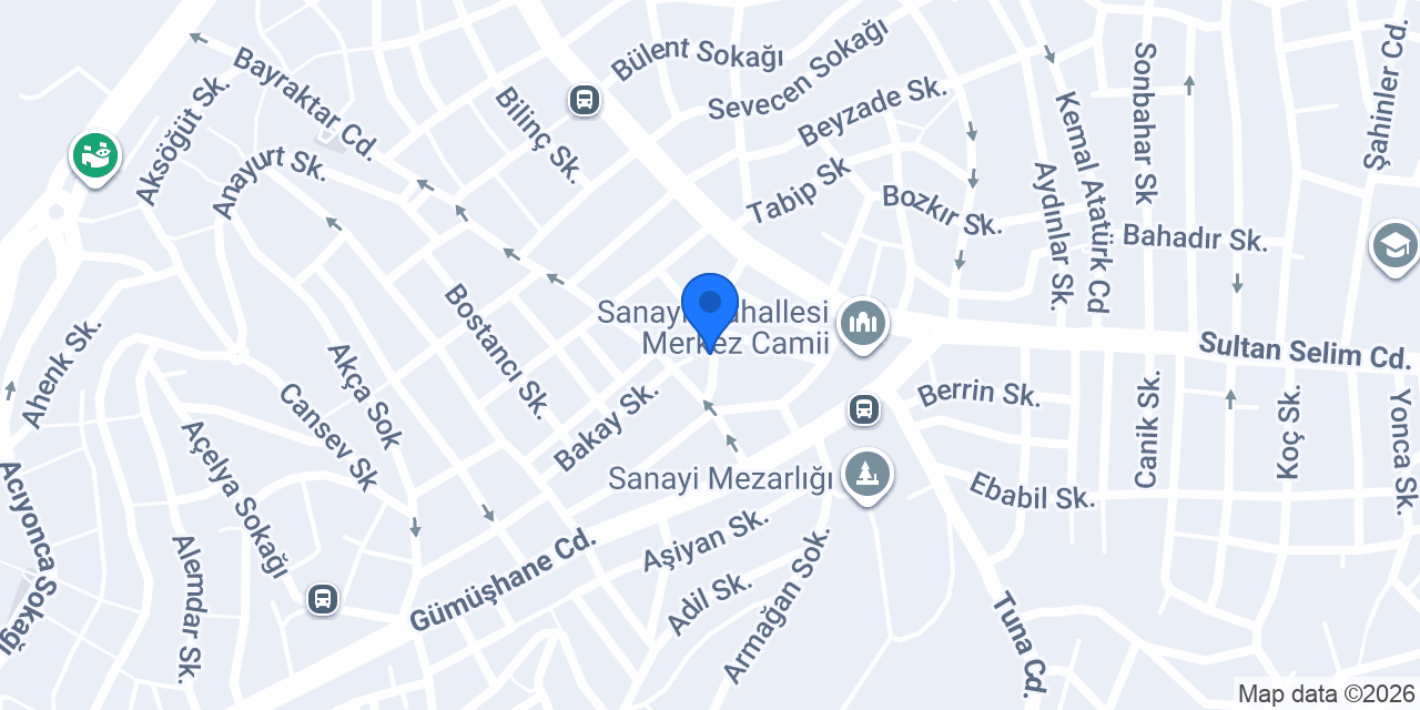 Kuzey Yapı market konumu